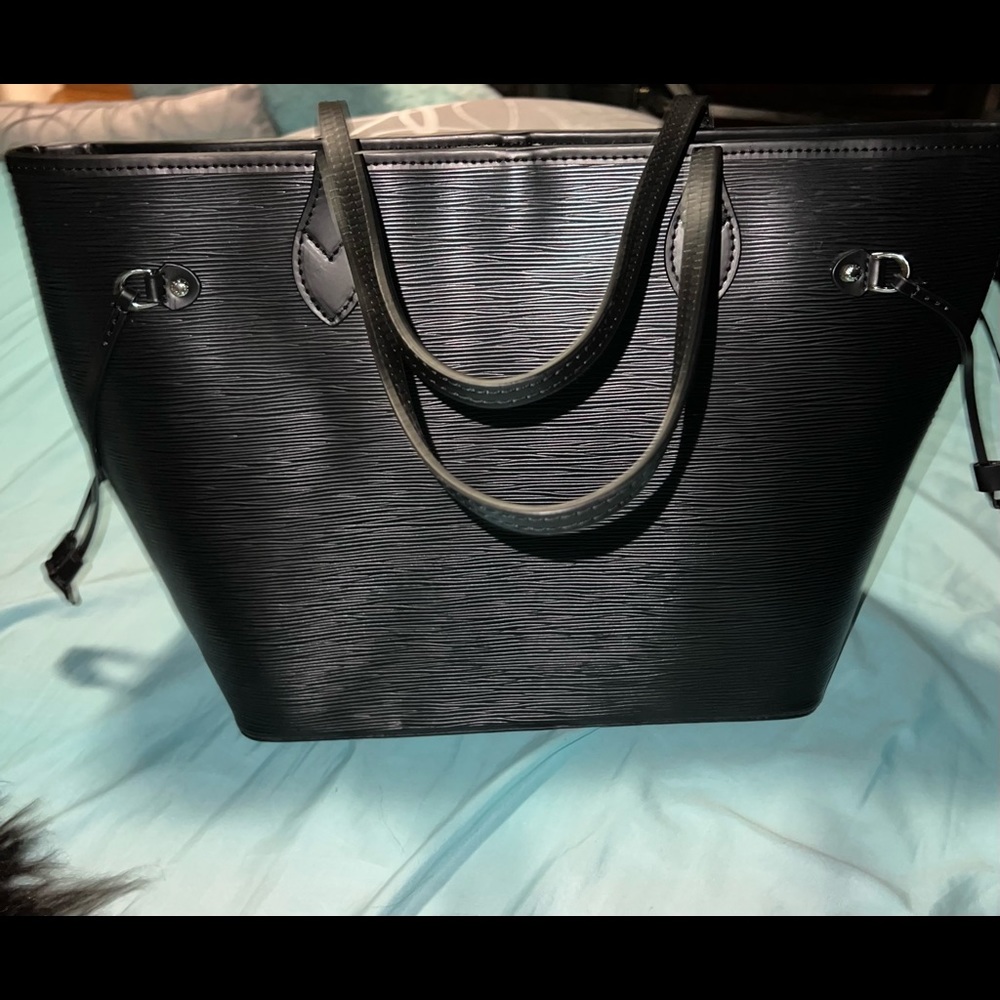 Black tote bag - Epi